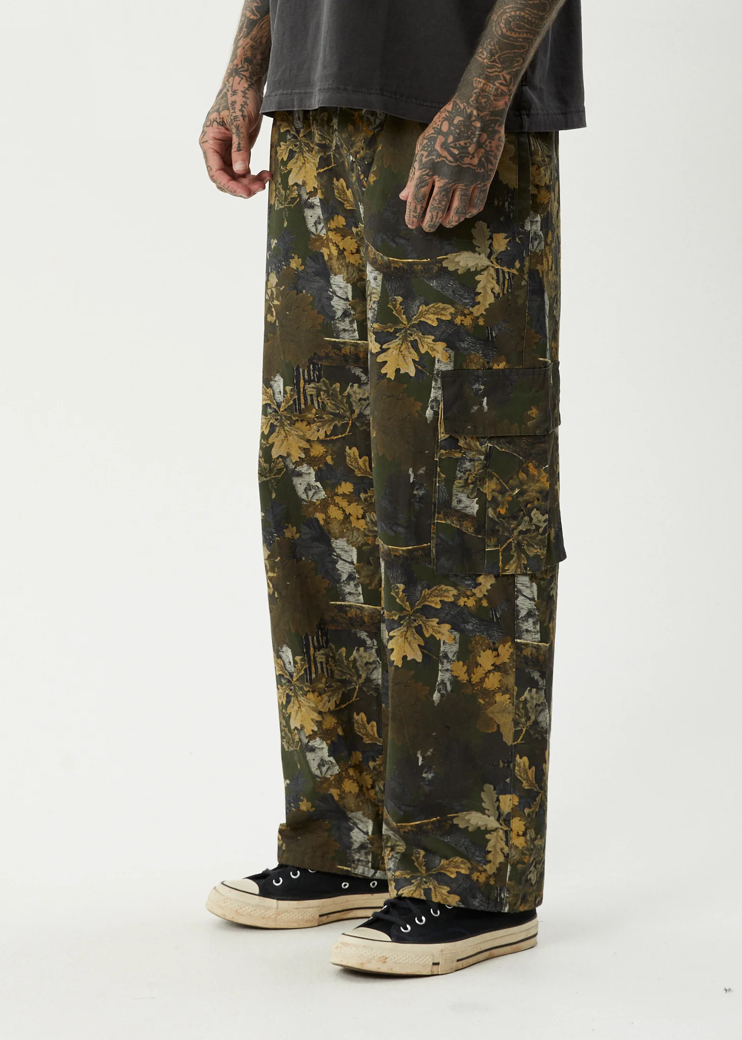 AFENDS Mens Atlas Find Me - Twill Cargo Pant - Find Me - Image 4