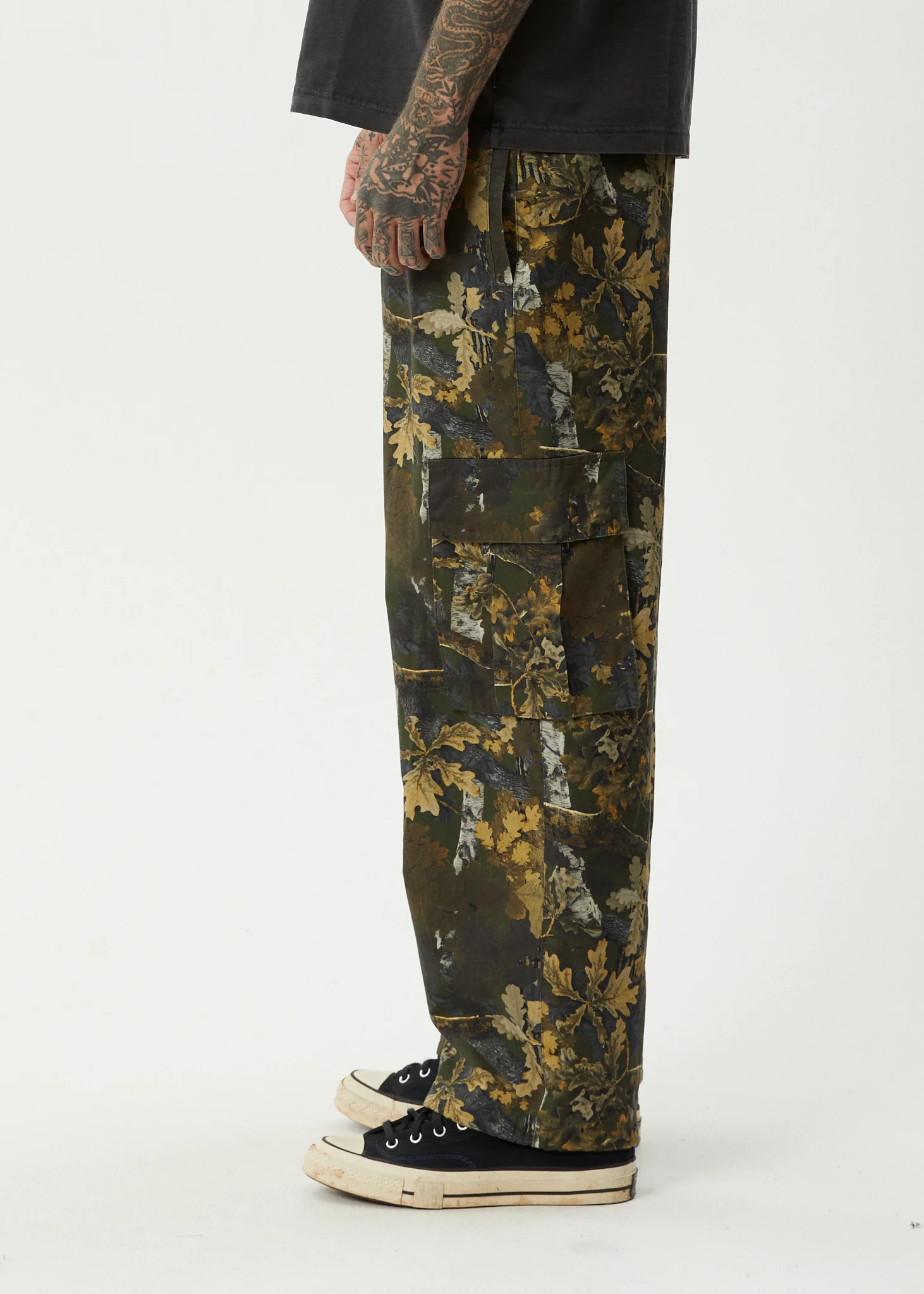 AFENDS Mens Atlas Find Me - Twill Cargo Pant - Find Me - Image 5