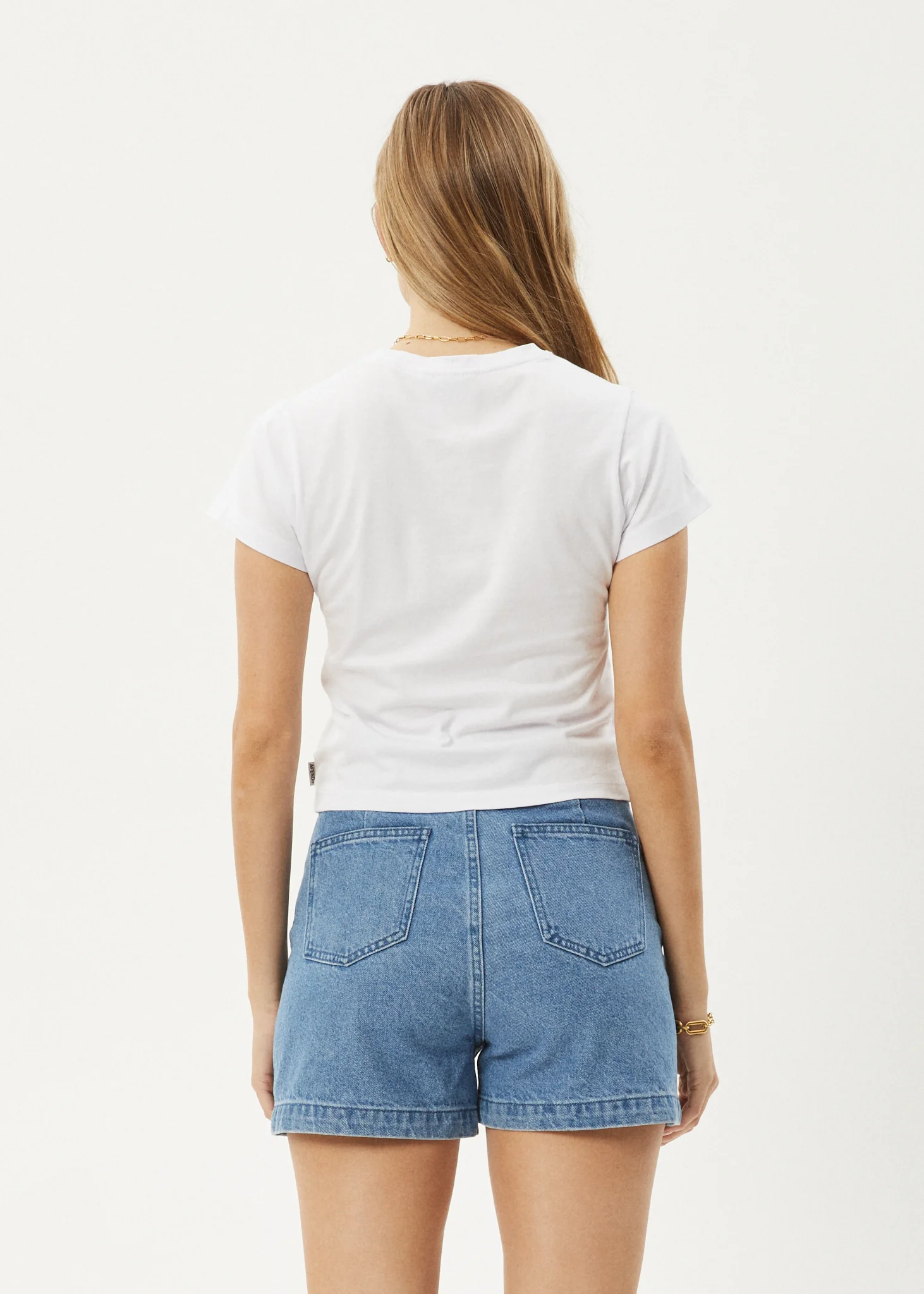 AFENDS Womens Citrus - Baby Tee - White - Image 5