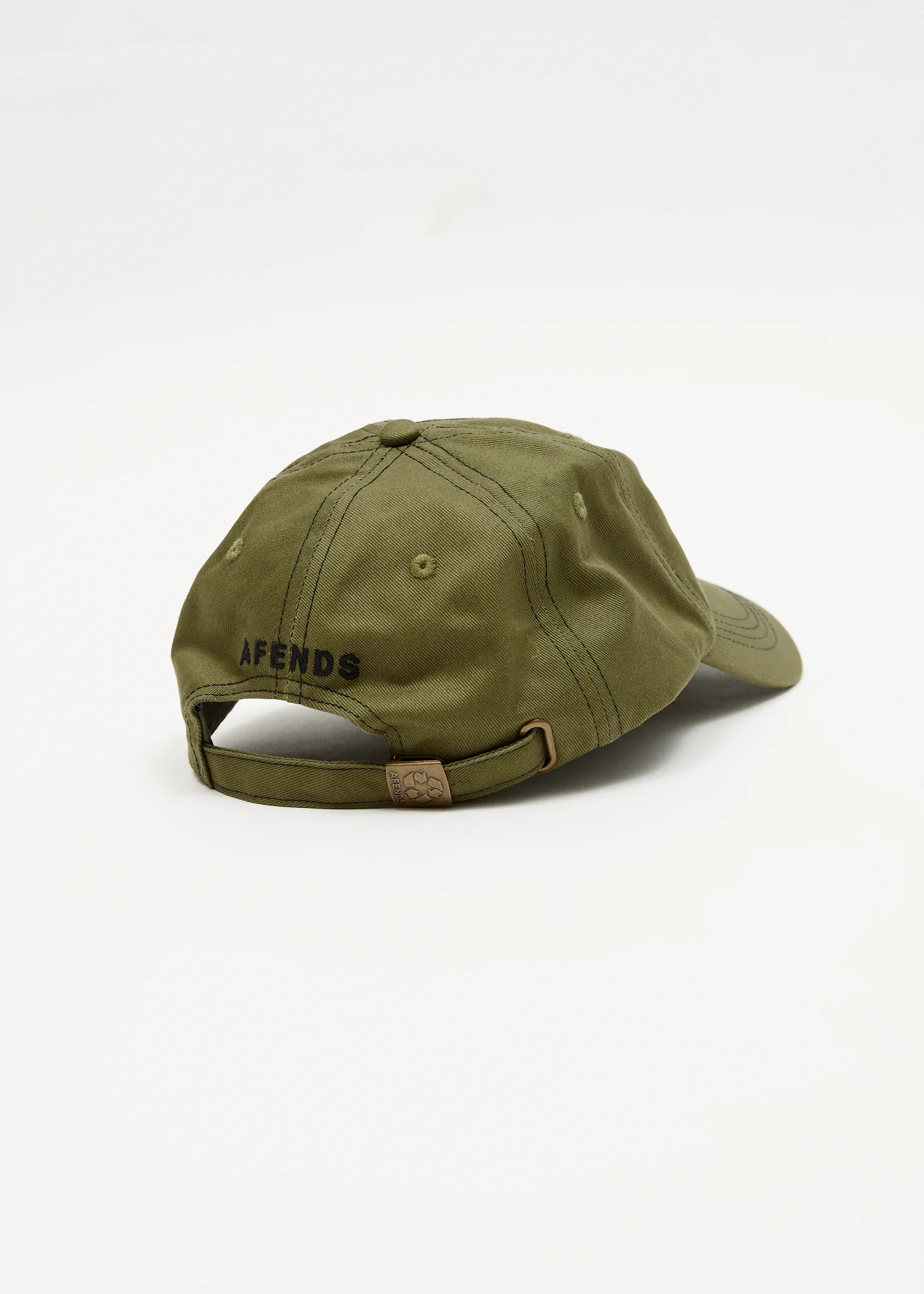 AFENDS Mens Core - Six Panel Cap - Military - Image 3