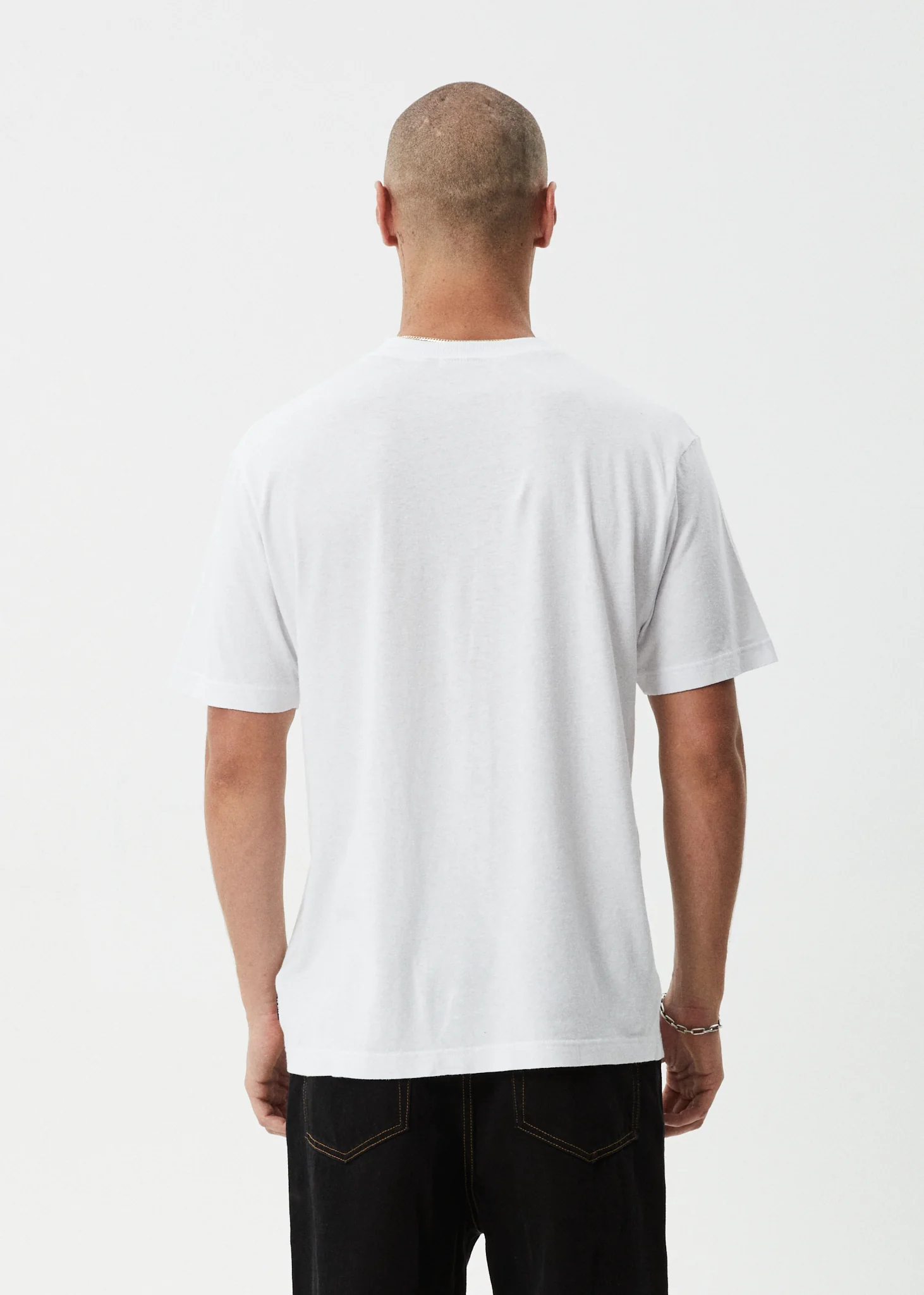 AFENDS Mens Dreamer - Retro Tee - White - Image 5