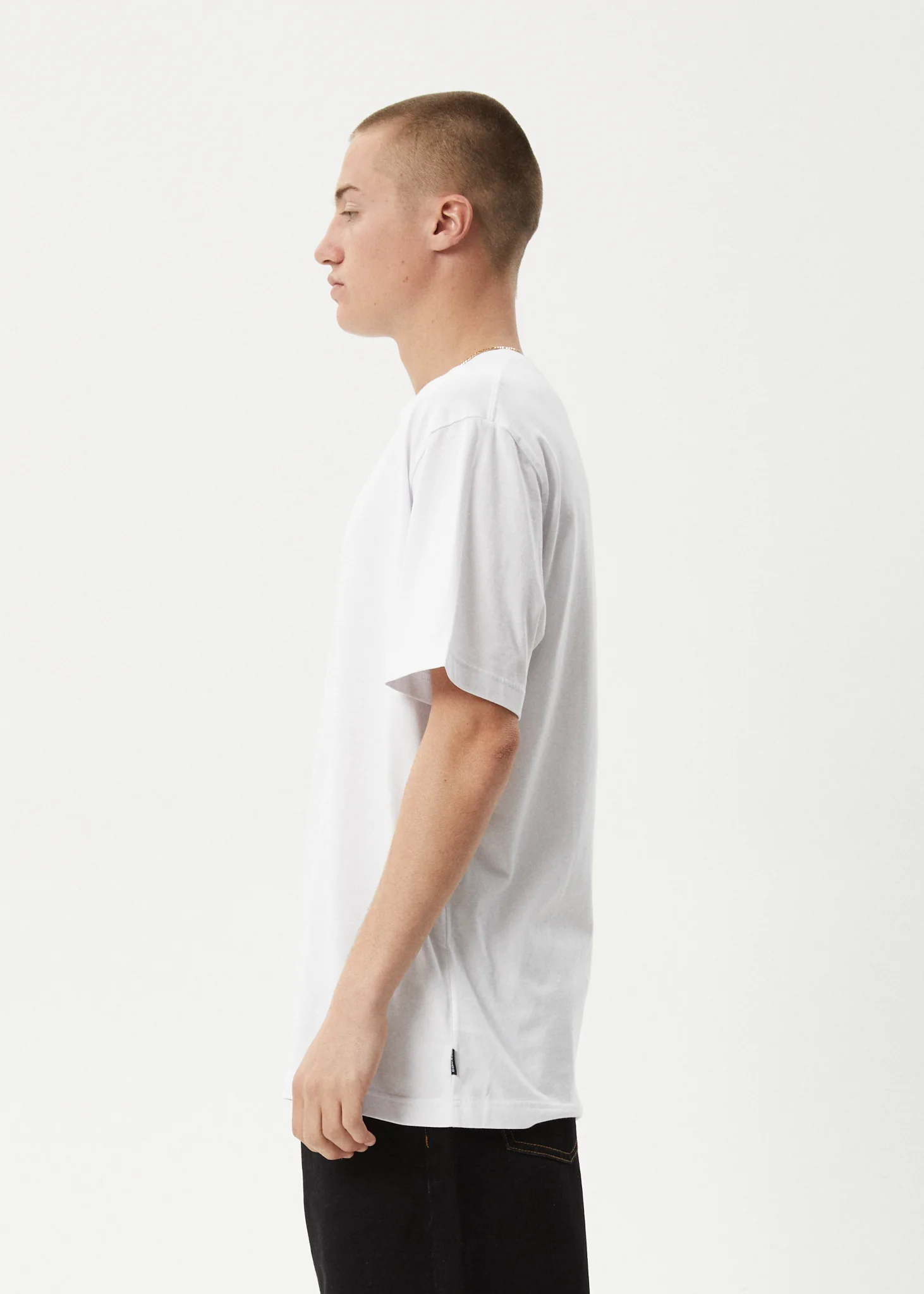 AFENDS Mens Ember - Retro Tee - White - Image 5
