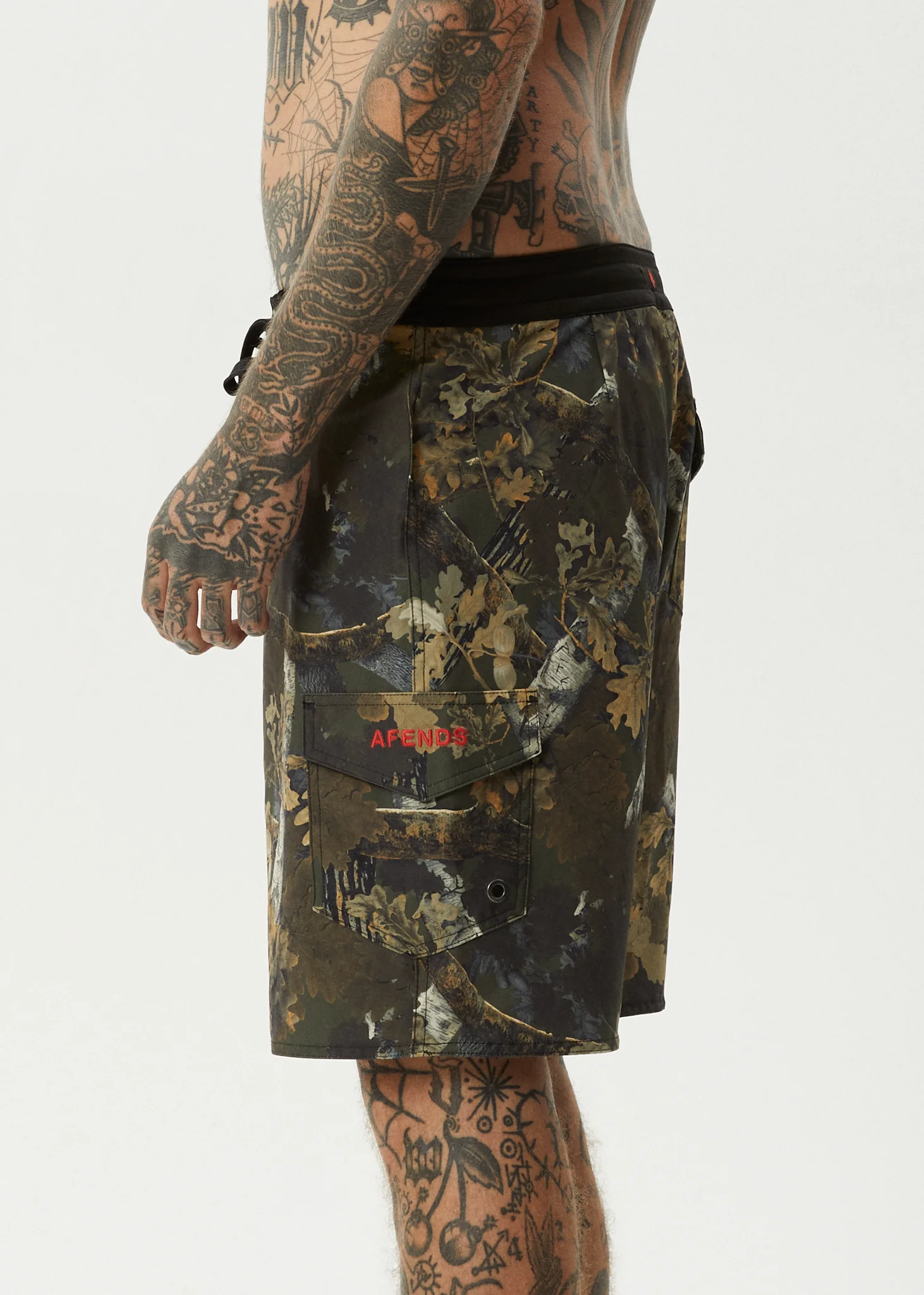 AFENDS Mens Find Me - Surf Related Boardshort 20" - Find Me - Image 5