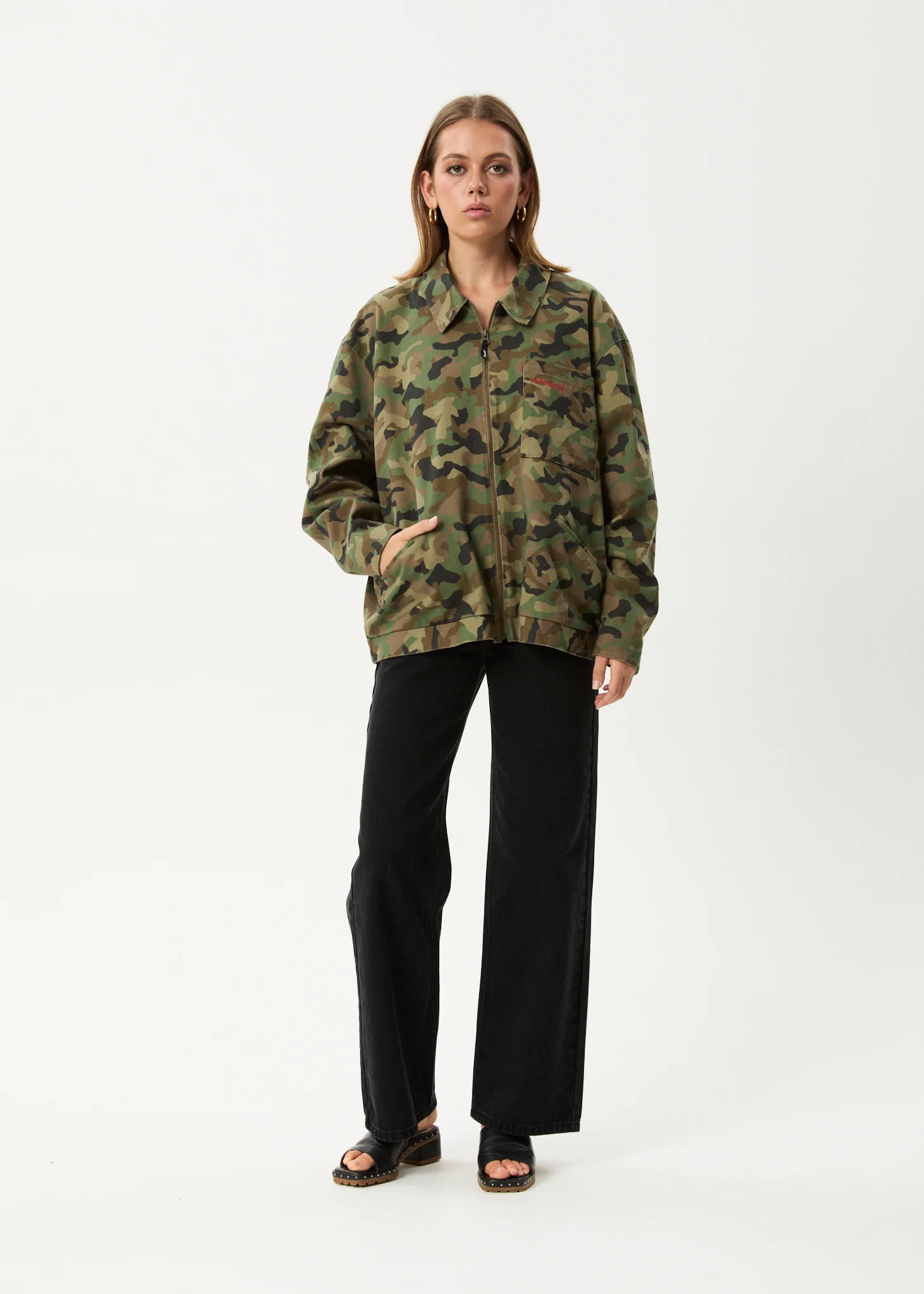 AFENDS Mens Hidden Oracle - Workwear Jacket - Hidden - Image 18