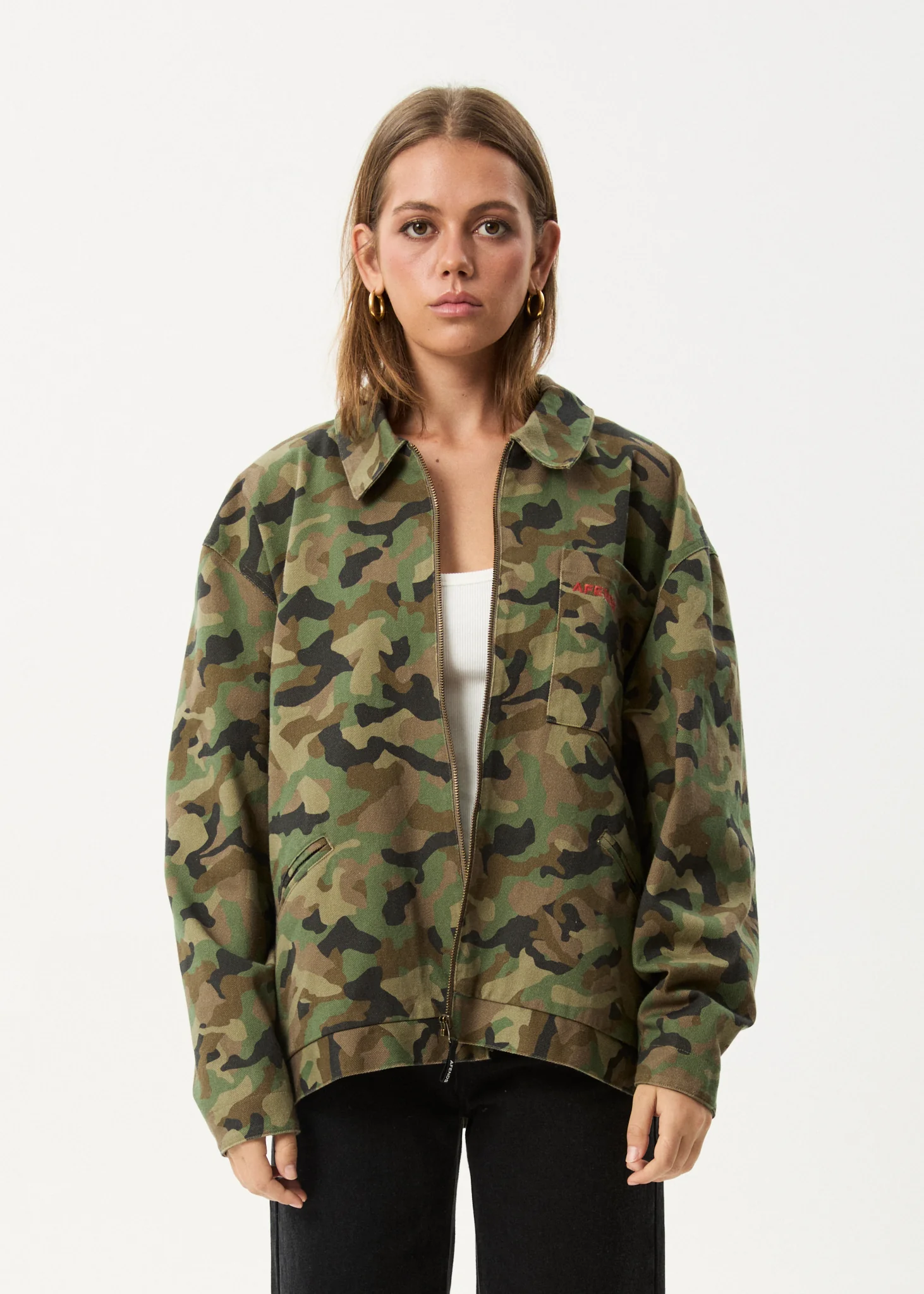 AFENDS Mens Hidden Oracle - Workwear Jacket - Hidden - Image 6