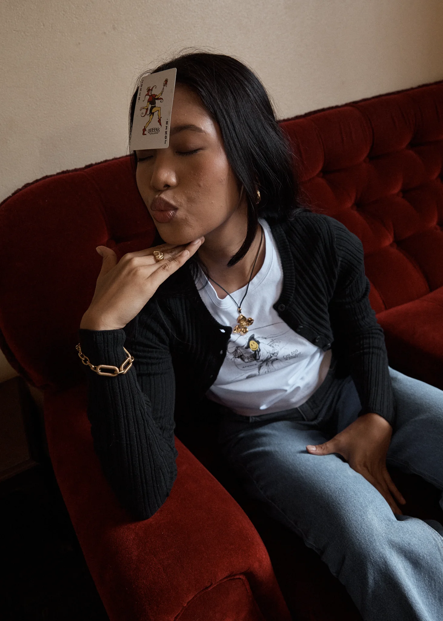 AFENDS Womens Day Job - Baby Tee - White - Image 2