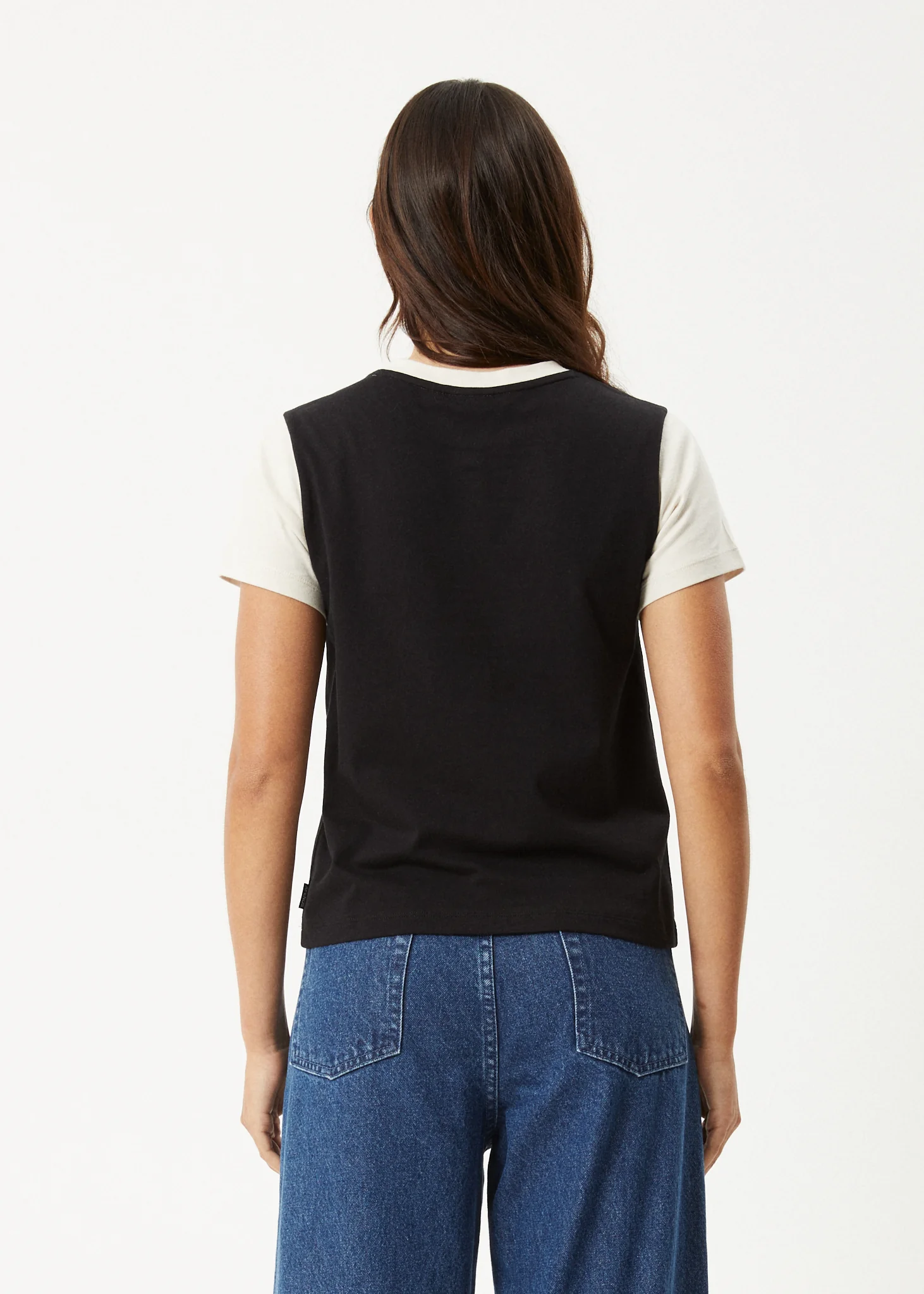 AFENDS Womens Karlee -  Regular Tee - Black - Image 5