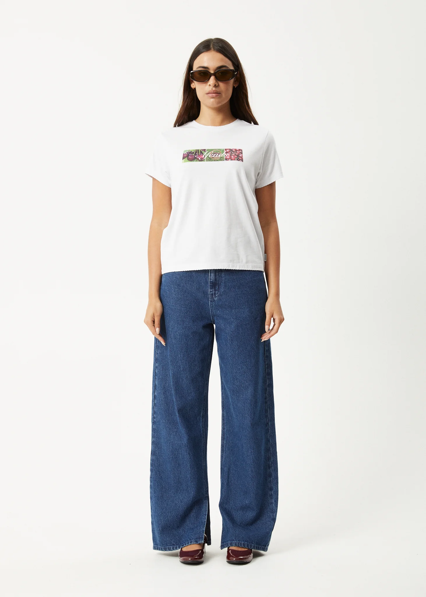 AFENDS Womens On Top -  Regular Tee - White - Image 6