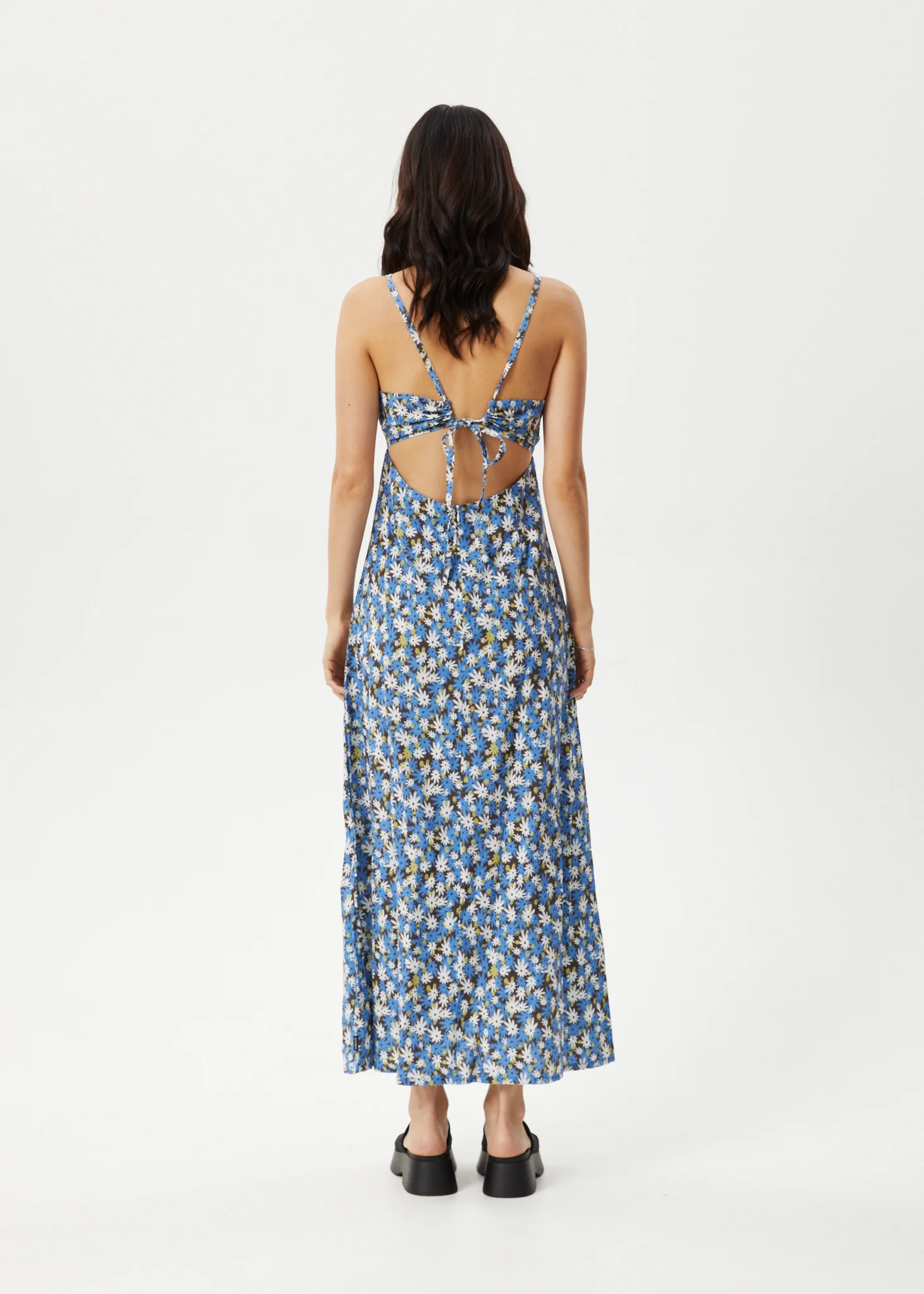 AFENDS Womens Petal - Maxi Dress - Lake Floral - Image 4